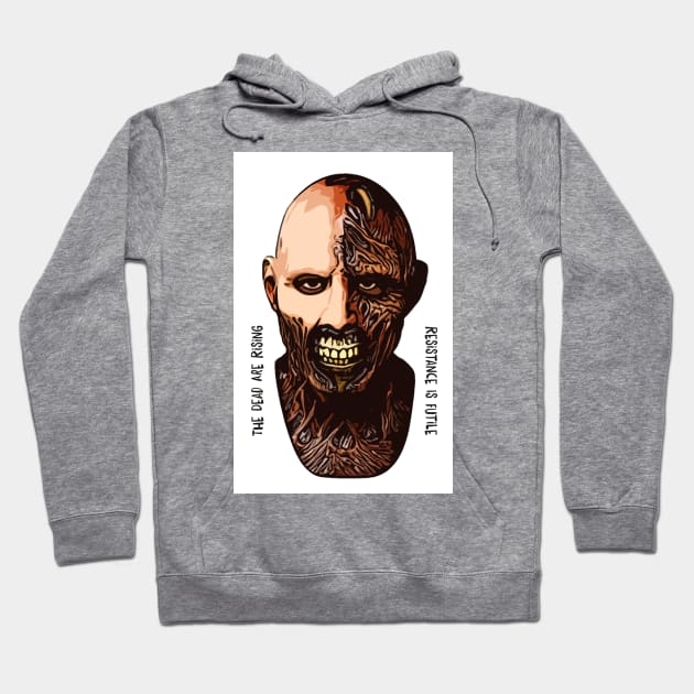 Zombies are Coming Hoodie by Naumovski